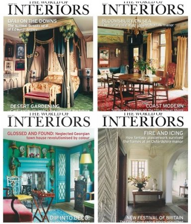 The World of Interiors №1-5 (январь-май 2017) PDF