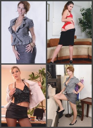 Secretary Nylon MILFs (July 2020)