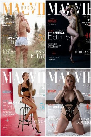 MALVIE - NUDE and Boudoir. Vol 01,03-06 (2020)