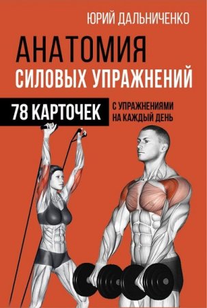 Анатомия силовых упражнений. 48 карточек с упражнениями на каждый день